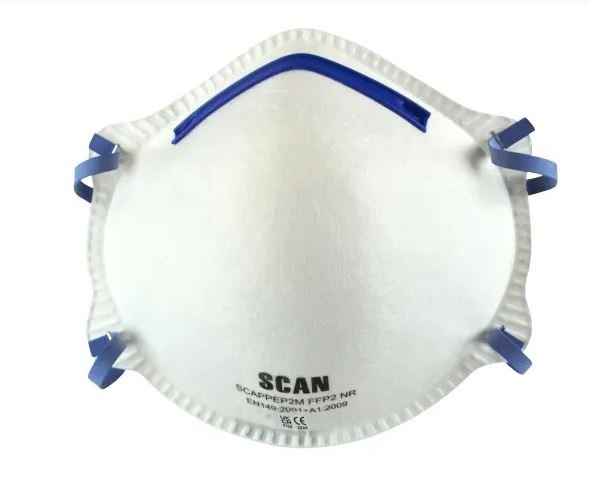 Scan SCAPPEP2M Moulded Disposable Mask FFP2 Protection (Pack 3)