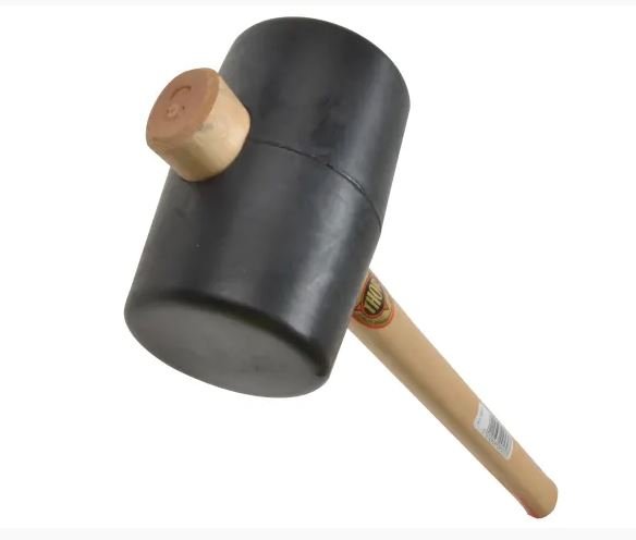 Thor THO957 957 Black Rubber Mallet 90mm 1200g